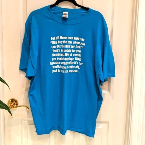 Gildan Men's Short Sleeve Graphic Sarcastic Tee Size 2XL - Picture 1 of 5